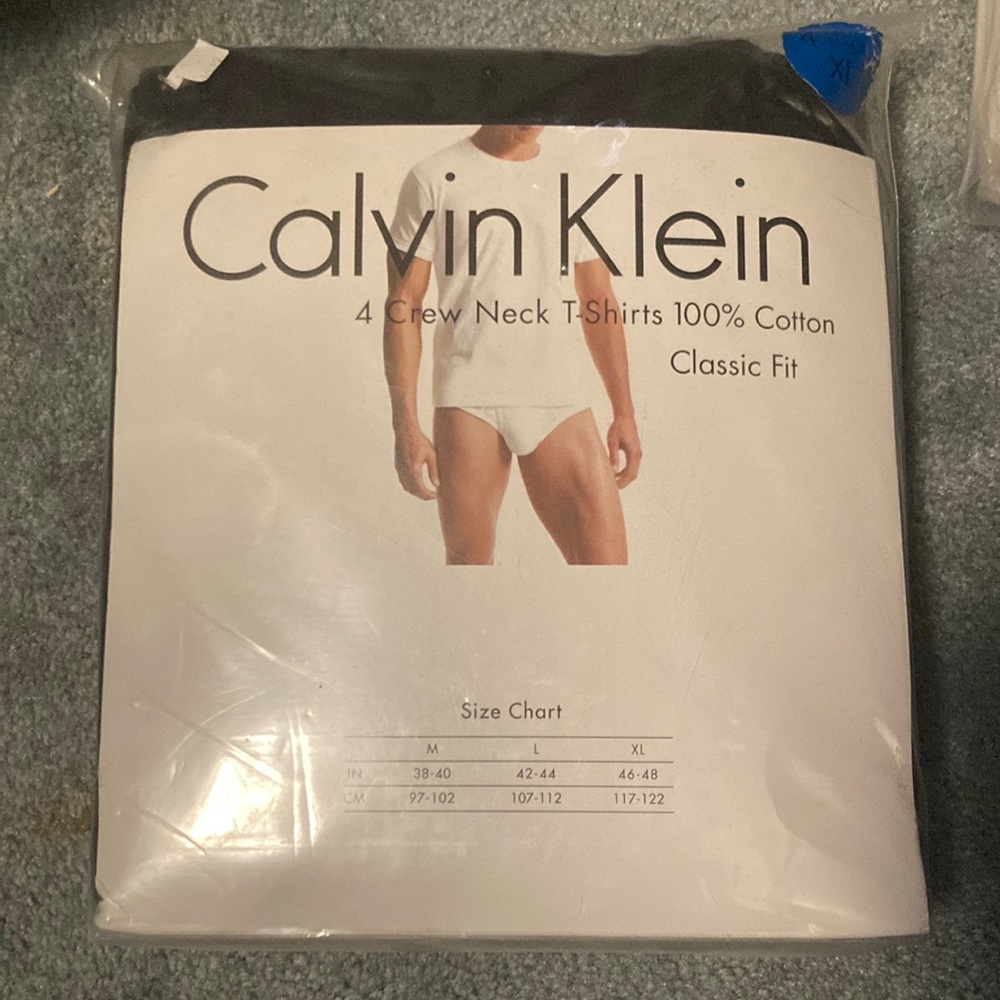 Calvin Klein 4 pack T-shirts 100% cotton Classic fit